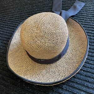 Vintage Natural Straw Hat